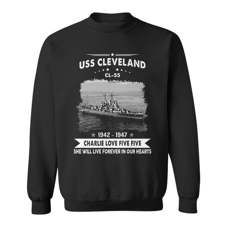 Uss Cleveland Cl  Sweatshirt
