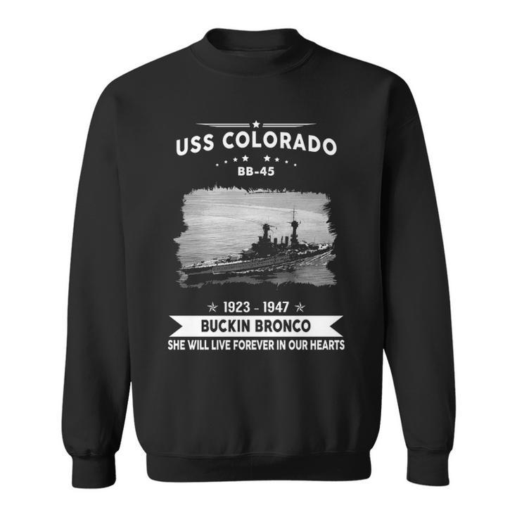 Uss Colorado Bb  Sweatshirt