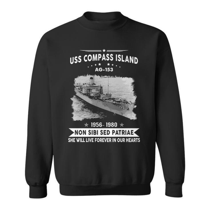 Uss Compass Island Ag  Sweatshirt