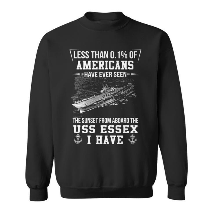 Uss Essex Cv 9 Sunset Sweatshirt