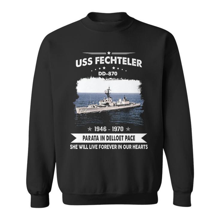 Uss Fechteler Dd Sweatshirt