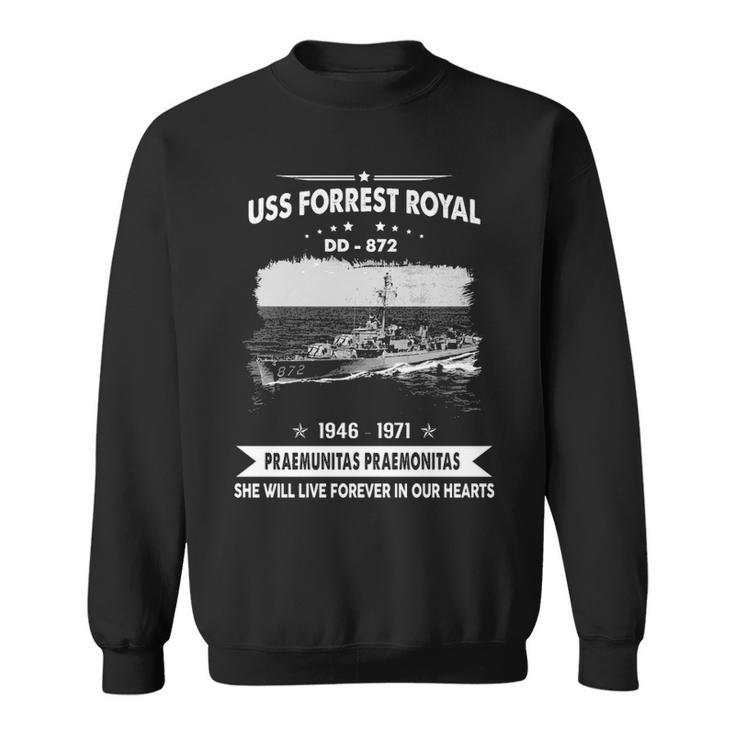 Uss Forrest Royal Dd  Sweatshirt