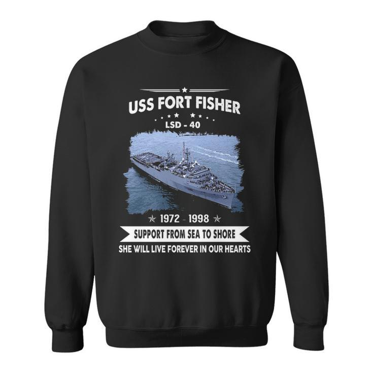 Uss Fort Fisher Lsd  Sweatshirt