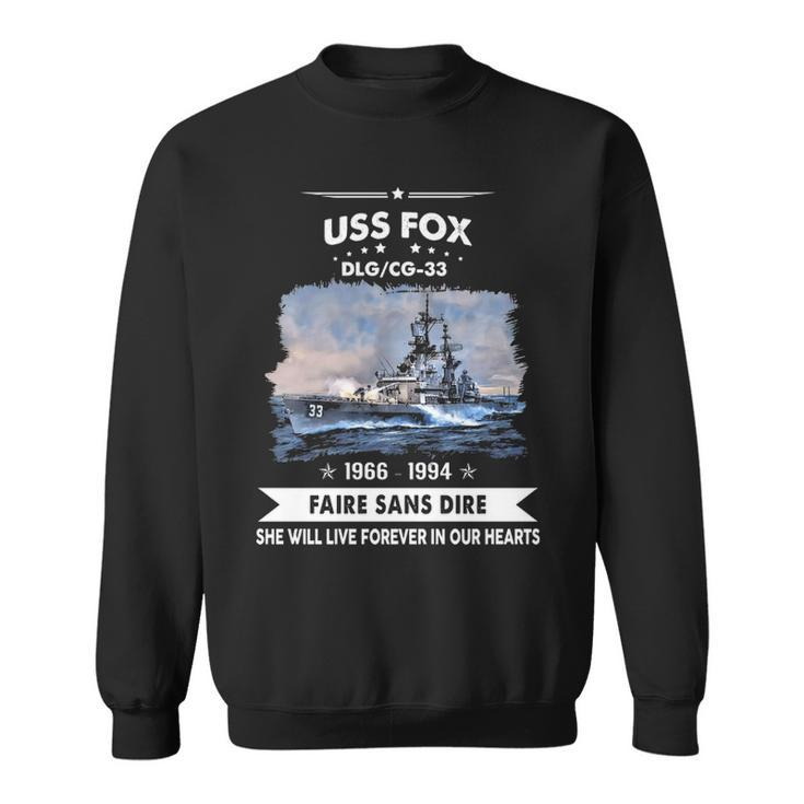 Uss Fox Cg  Sweatshirt