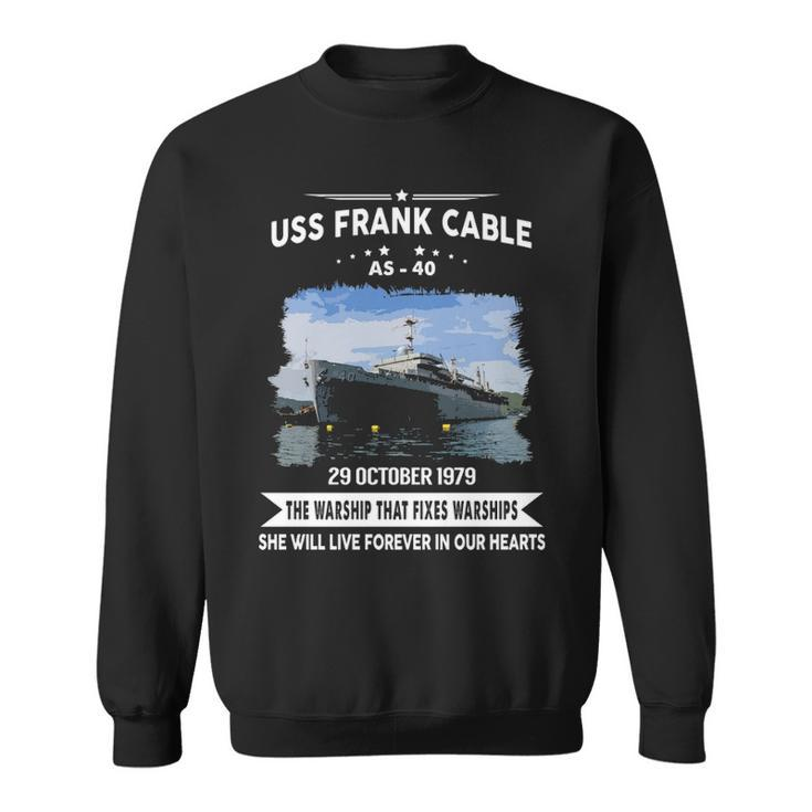 Uss Frank Cable As  Sweatshirt
