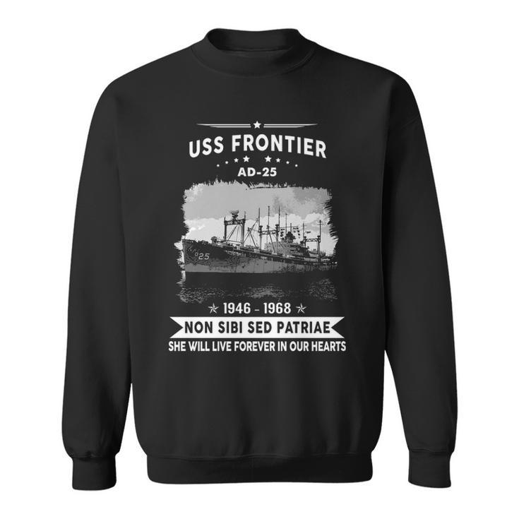 Uss Frontier Ad  Sweatshirt