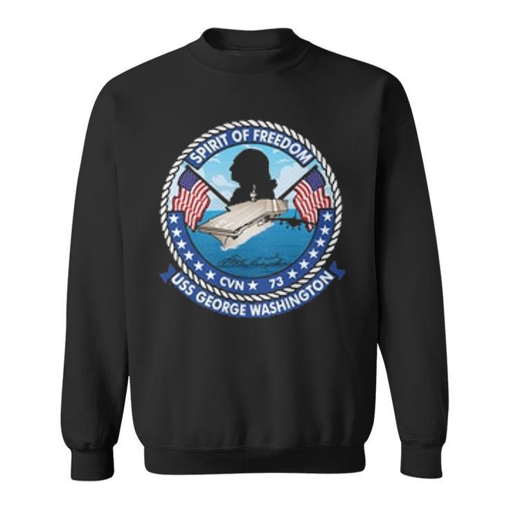 Uss George Washington Cvn  V2 Sweatshirt
