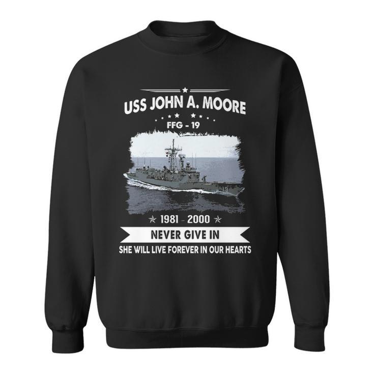 Uss John A Moore Ffg  Sweatshirt