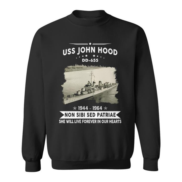 Uss John Hood Dd  Sweatshirt