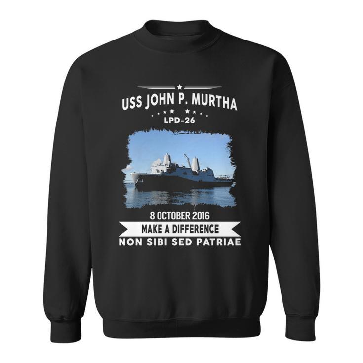 Uss John P Murtha Lpd  Sweatshirt