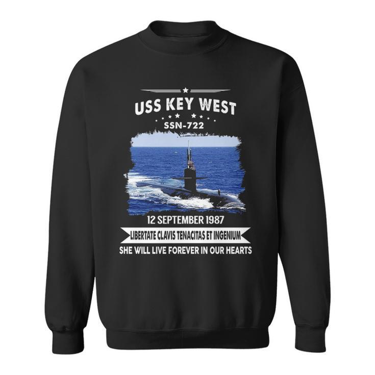 Uss Key West Ssn  V2 Sweatshirt