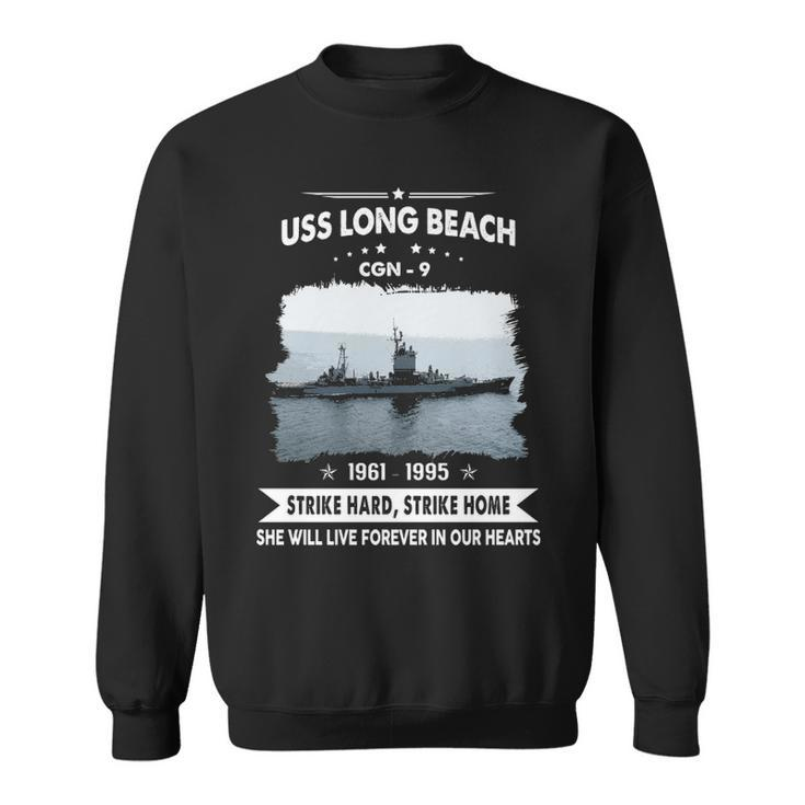 Uss Long Beach Cgn  Sweatshirt
