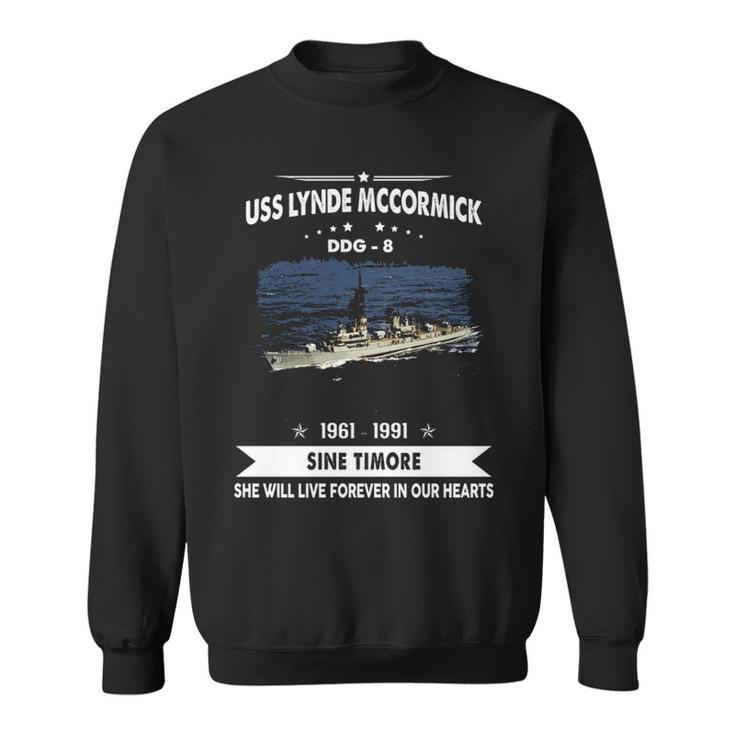 Uss Lynde Mccormick Ddg  V2 Sweatshirt