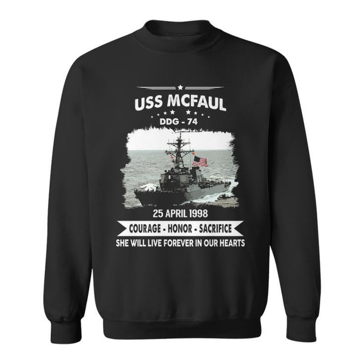 Uss Mcfaul Ddg  V2 Sweatshirt