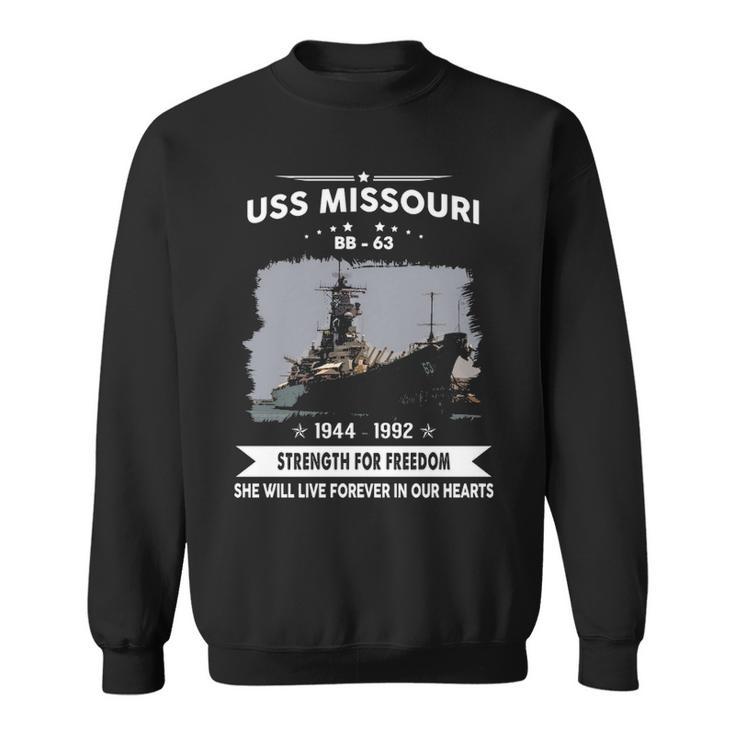 Uss Missouri Bb  Sweatshirt