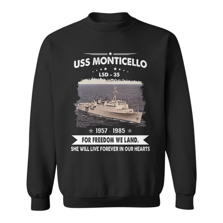 Uss Monticello Lsd  V2 Sweatshirt