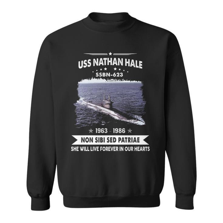 Uss Nathan Hale Ssbn  Sweatshirt