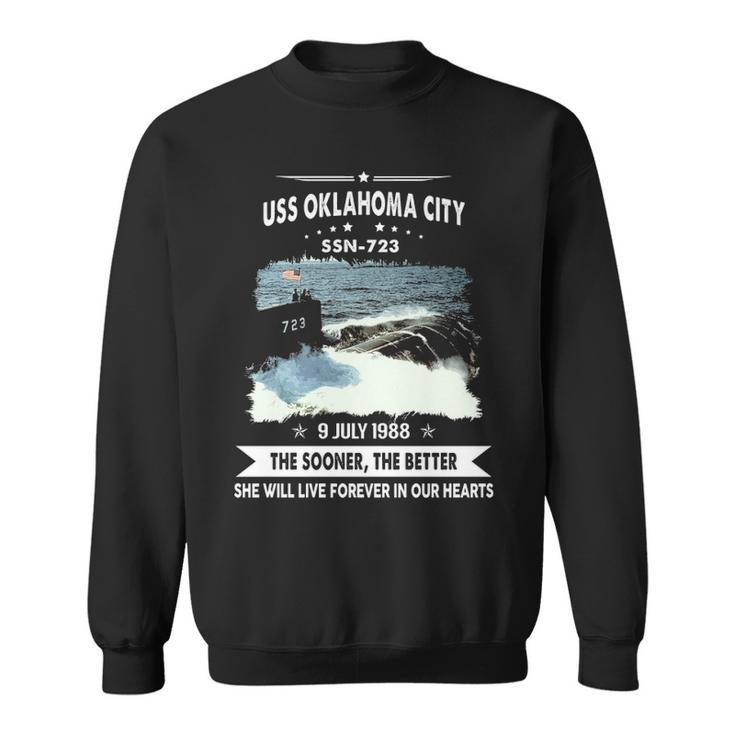 Uss Oklahoma City Ssn  Sweatshirt