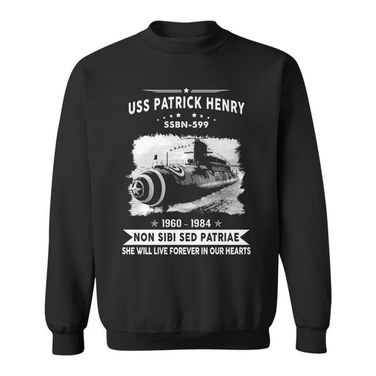 Uss Patrick Henry Ssbn Sweatshirt