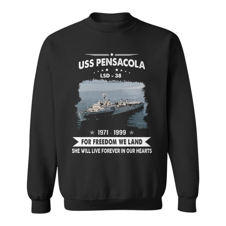 Uss Pensacola Lsd  V2 Sweatshirt