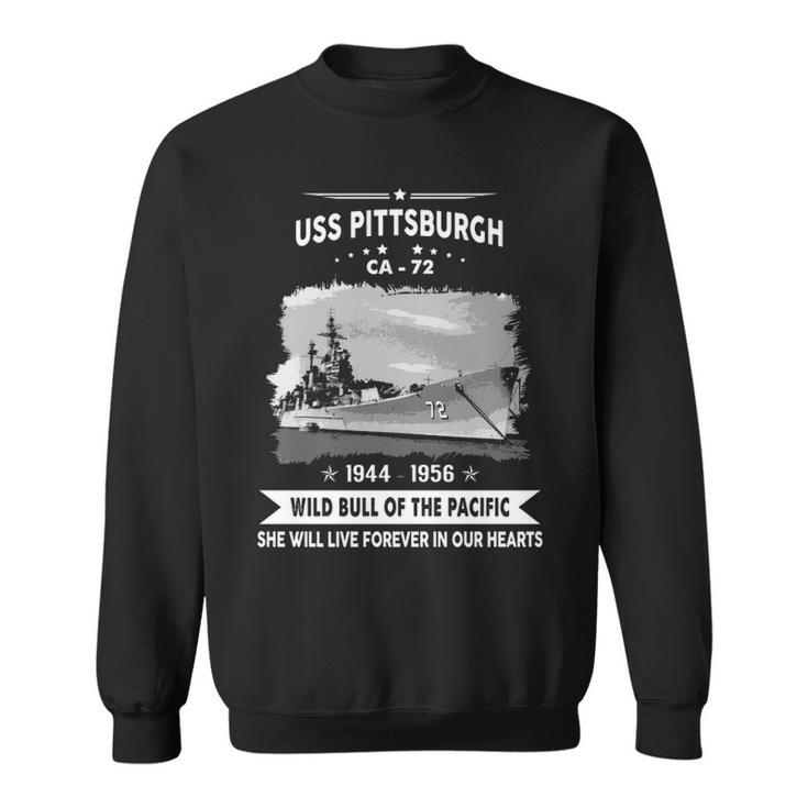 Uss Pittsburgh Ca  Sweatshirt