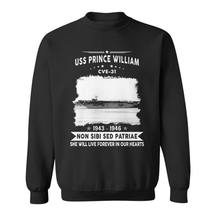 Uss Prince William Cve  Sweatshirt