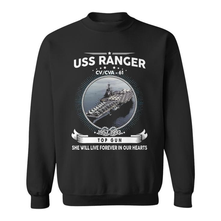 Uss Ranger Cv 61 Cva  V4 Sweatshirt