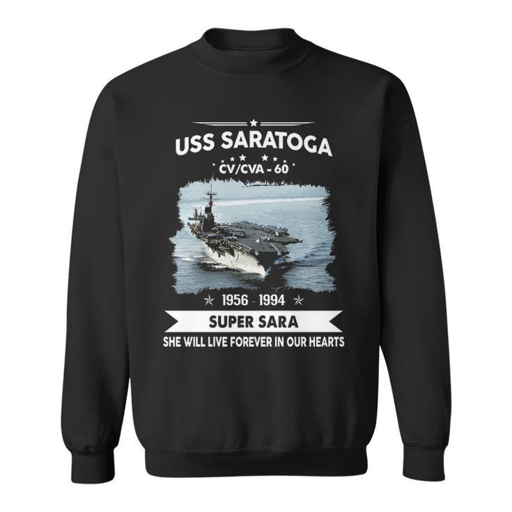 Uss Saratoga Cv 60 Cva  V2 Sweatshirt