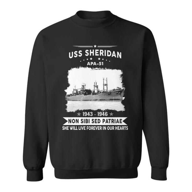 Uss Sheridan Apa  Sweatshirt