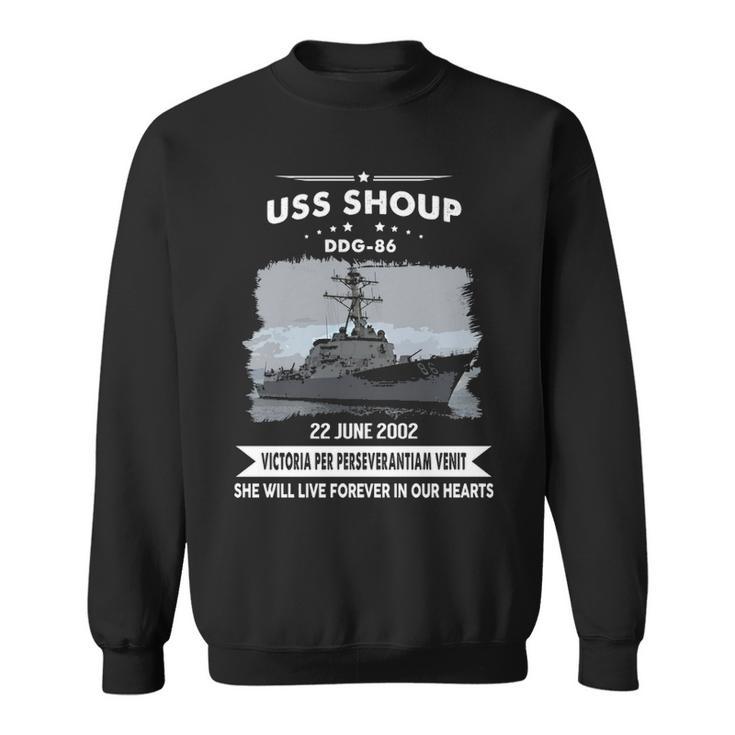 Uss Shoup Ddg  Sweatshirt