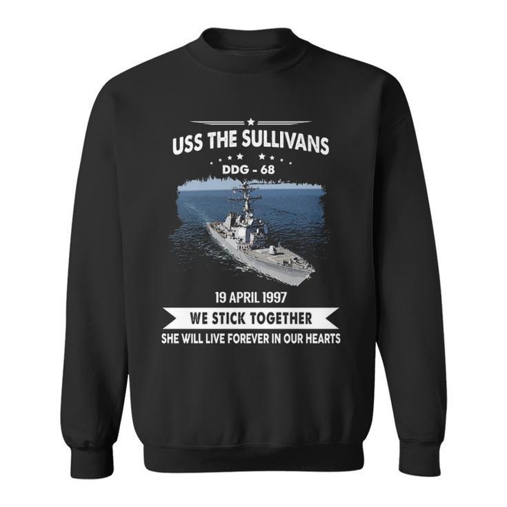 Uss The Sullivans Ddg  Sweatshirt