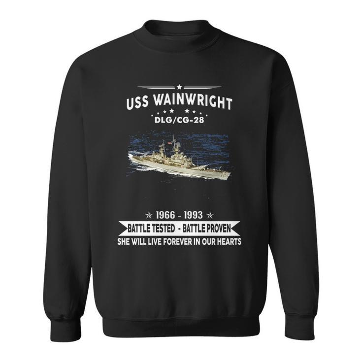 Uss Wainwright Cg 28 Dlg Sweatshirt