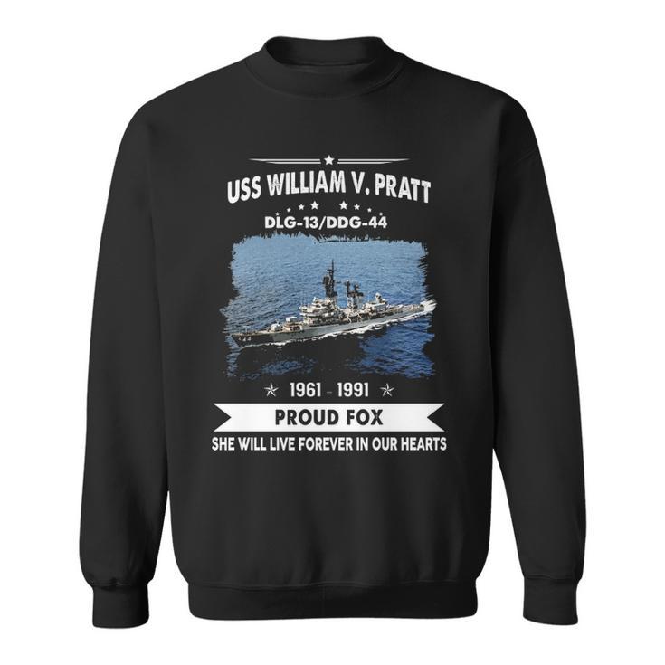 Uss William V Pratt Dlg 13 Ddg  Sweatshirt