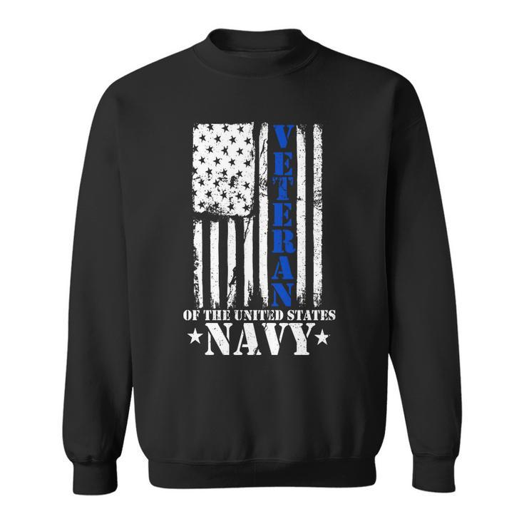 Veteran Of The United States Navy Flag Tshirt Sweatshirt