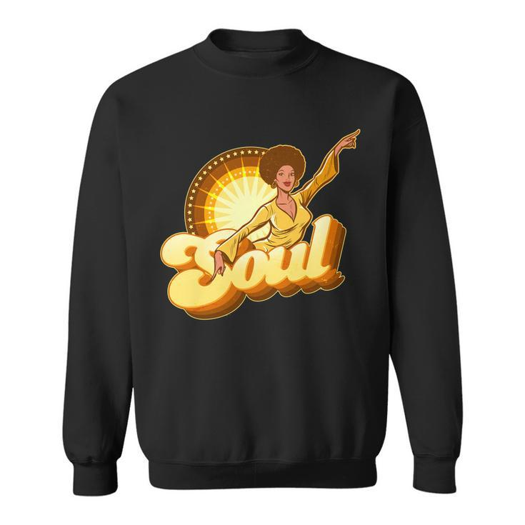 Vintage Afro Soul Retro 70S Tshirt Sweatshirt