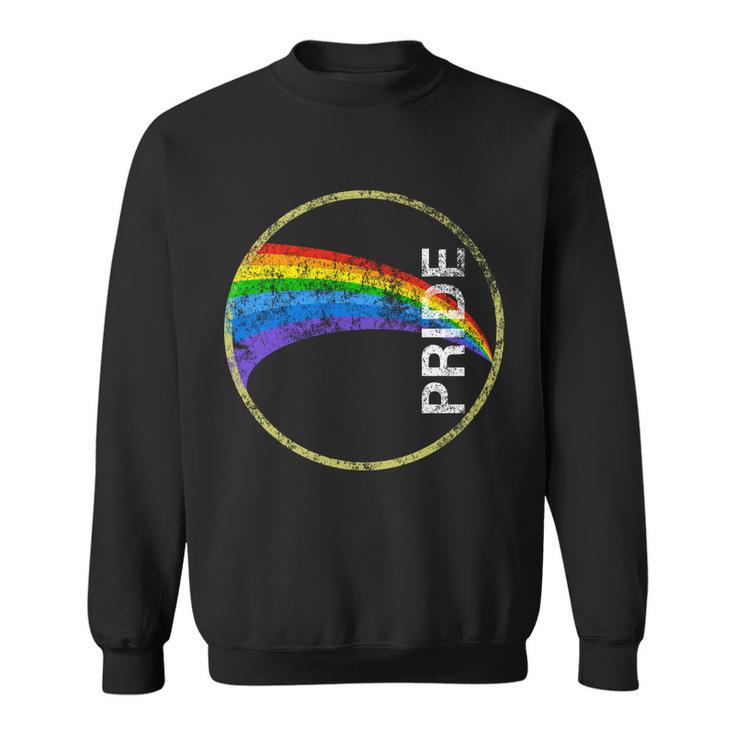 Vintage Rainbow Gay Pride Sweatshirt