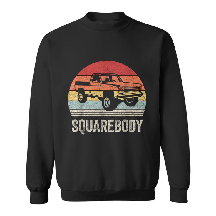 Vintage Retro Classic Square Body Squarebody Truck Tshirt Sweatshirt