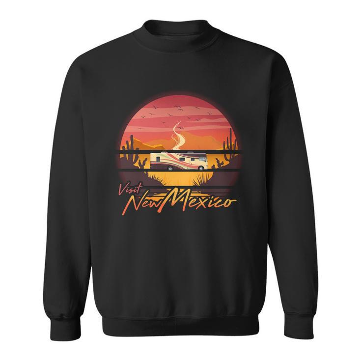 Vintage Retro Travel Visit New Mexico Sweatshirt