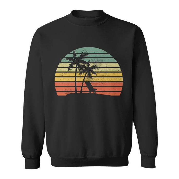 Vintage Sunset Beach Tshirt Sweatshirt