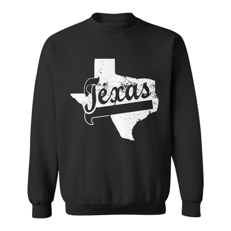 Vintage Texas State Logo Sweatshirt