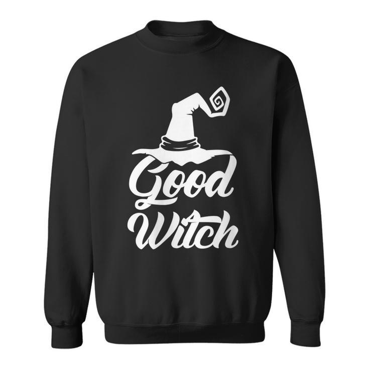 Womens Good Witch Funny Halloween Gift For Friend  Sweatshirt