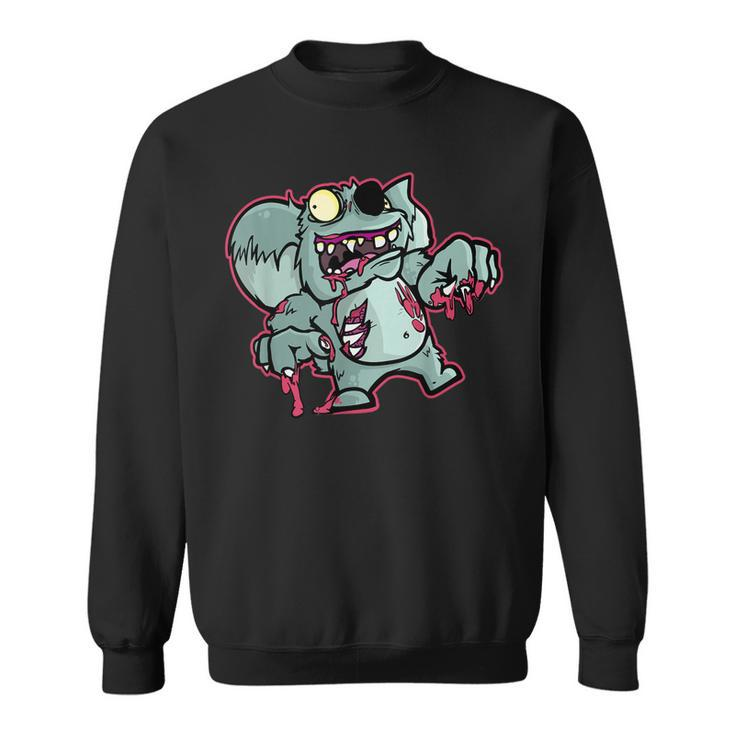 Zombie Koala Bear | Funny Halloween Gift For Zoo Lovers  Sweatshirt