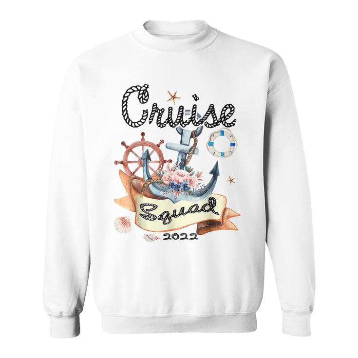 Cruise Squad 2022 Funny Family Matching Cruise Vacation  Men Women Sweatshirt Graphic Print Unisex