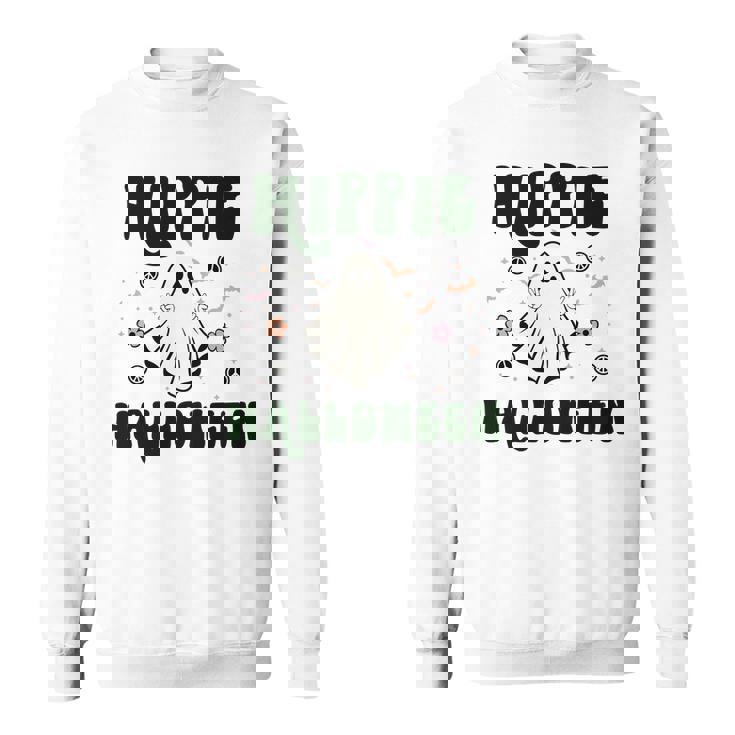 Halloween Cute Hippie Halloween Design Men Women Sweatshirt Graphic Print Unisex