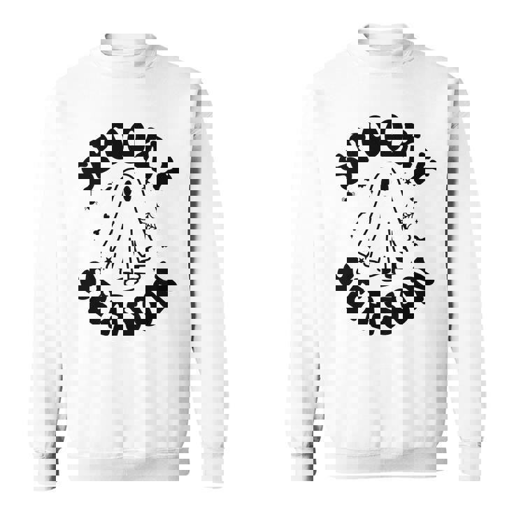 Halloween It_ Spooky Season Custom Gift Men Women Sweatshirt Graphic Print Unisex