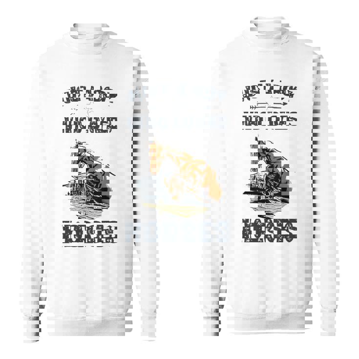Just A Boy Who Loves Horses Shirt Horse Riding Equestrian Just A Boy Who Loves Horses Shirt Horse Riding Equestrian