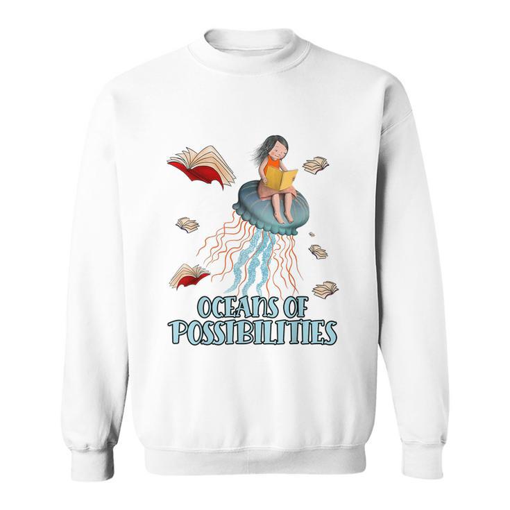 Oceans Of Possibilities Summer Reading 2022 Librarian Tshirt Sweatshirt