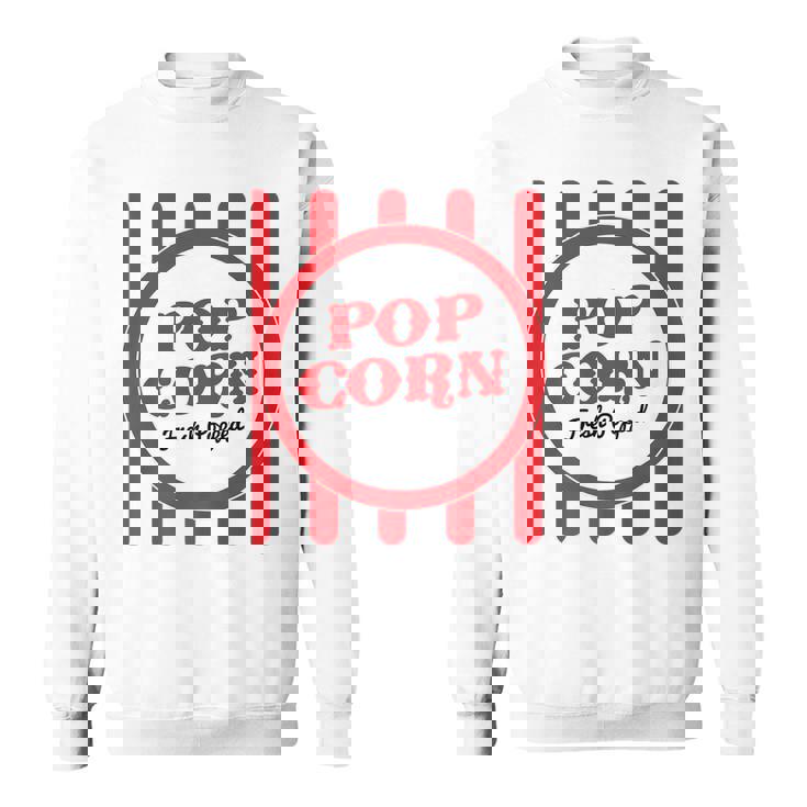 Old Fashion Popcorn Costume  Halloween Trick Or Treat Sweatshirt