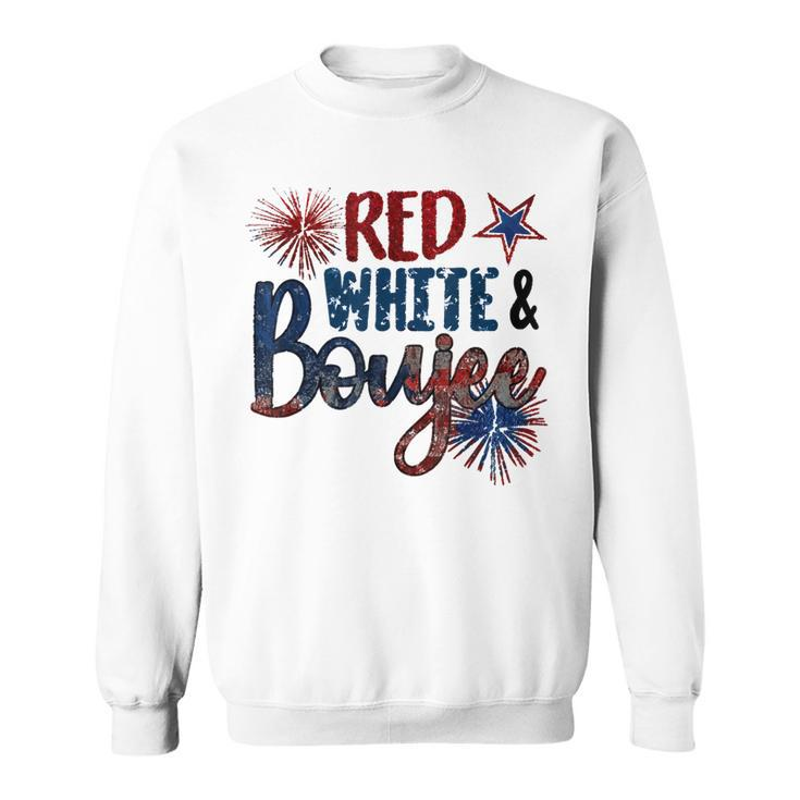 Red White And Boujee 4Th Of July Fourth Of July Vintage Sweatshirt