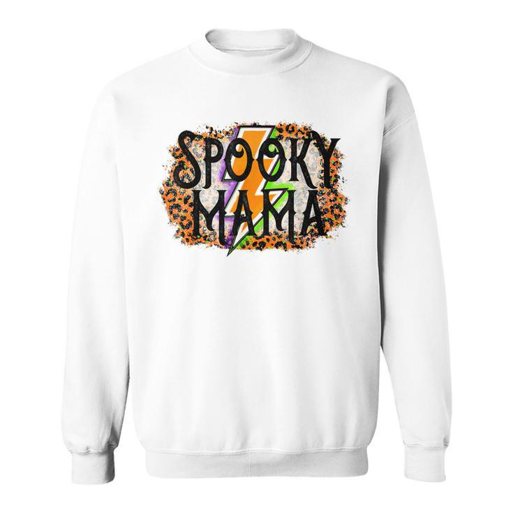 Spooky Mama Halloween Mama Mini Family Matching Costume  Sweatshirt